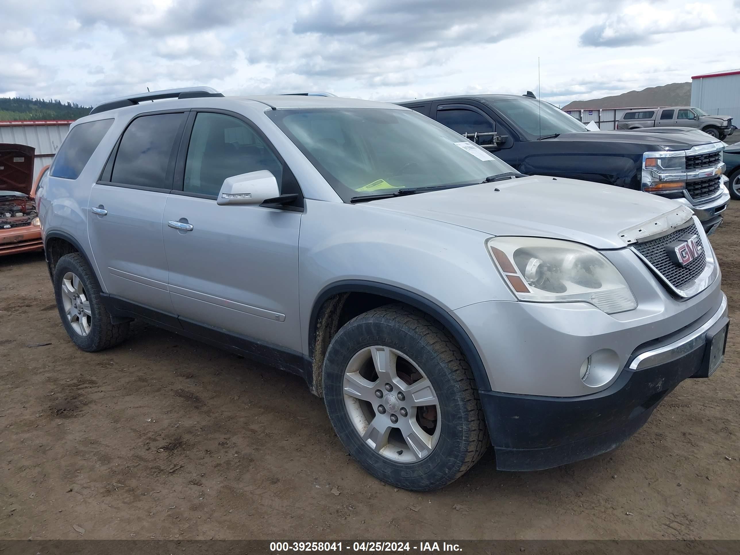 gmc acadia 2009 1gkev13d69j150735