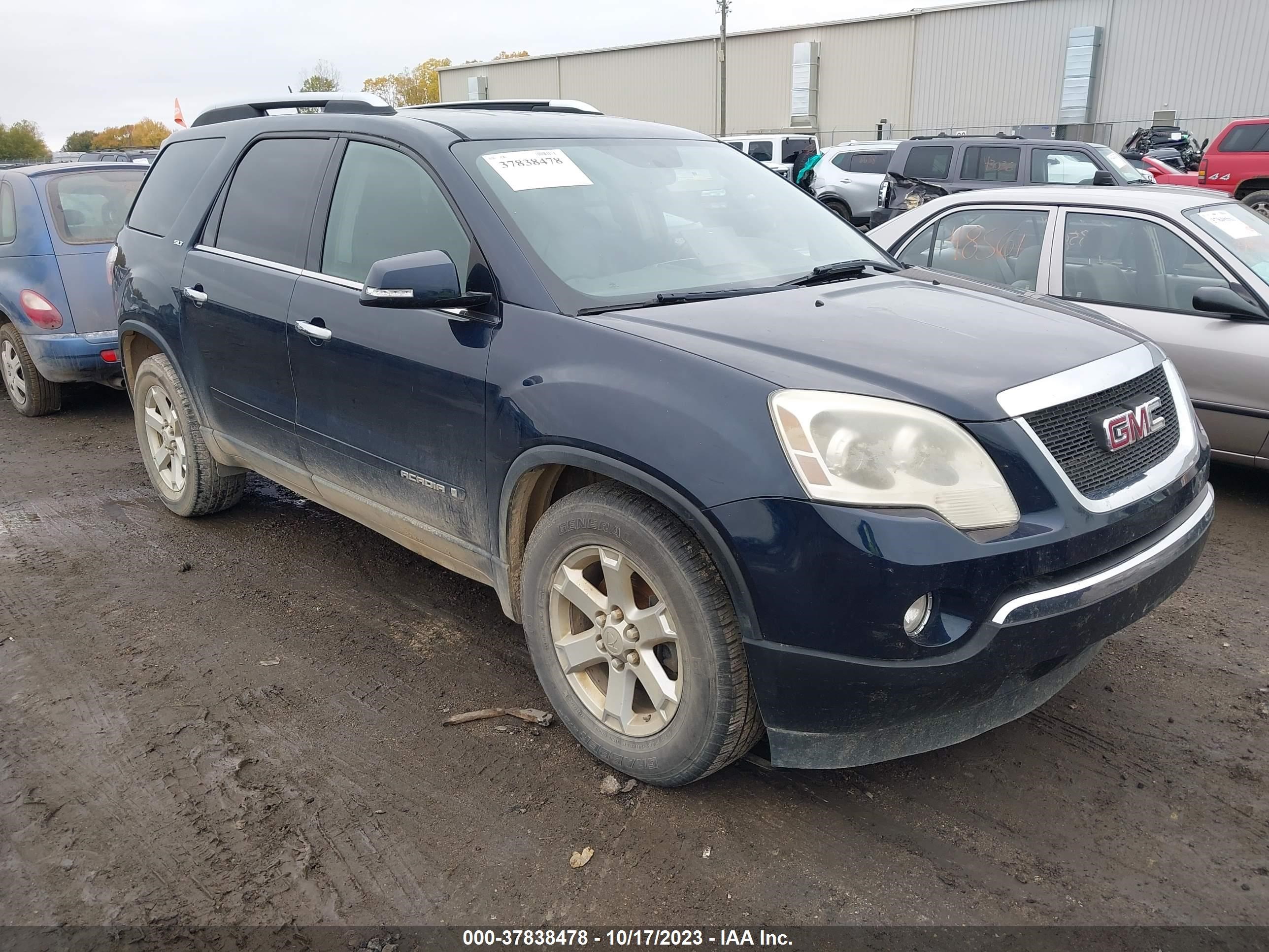 gmc acadia 2007 1gkev23797j163718