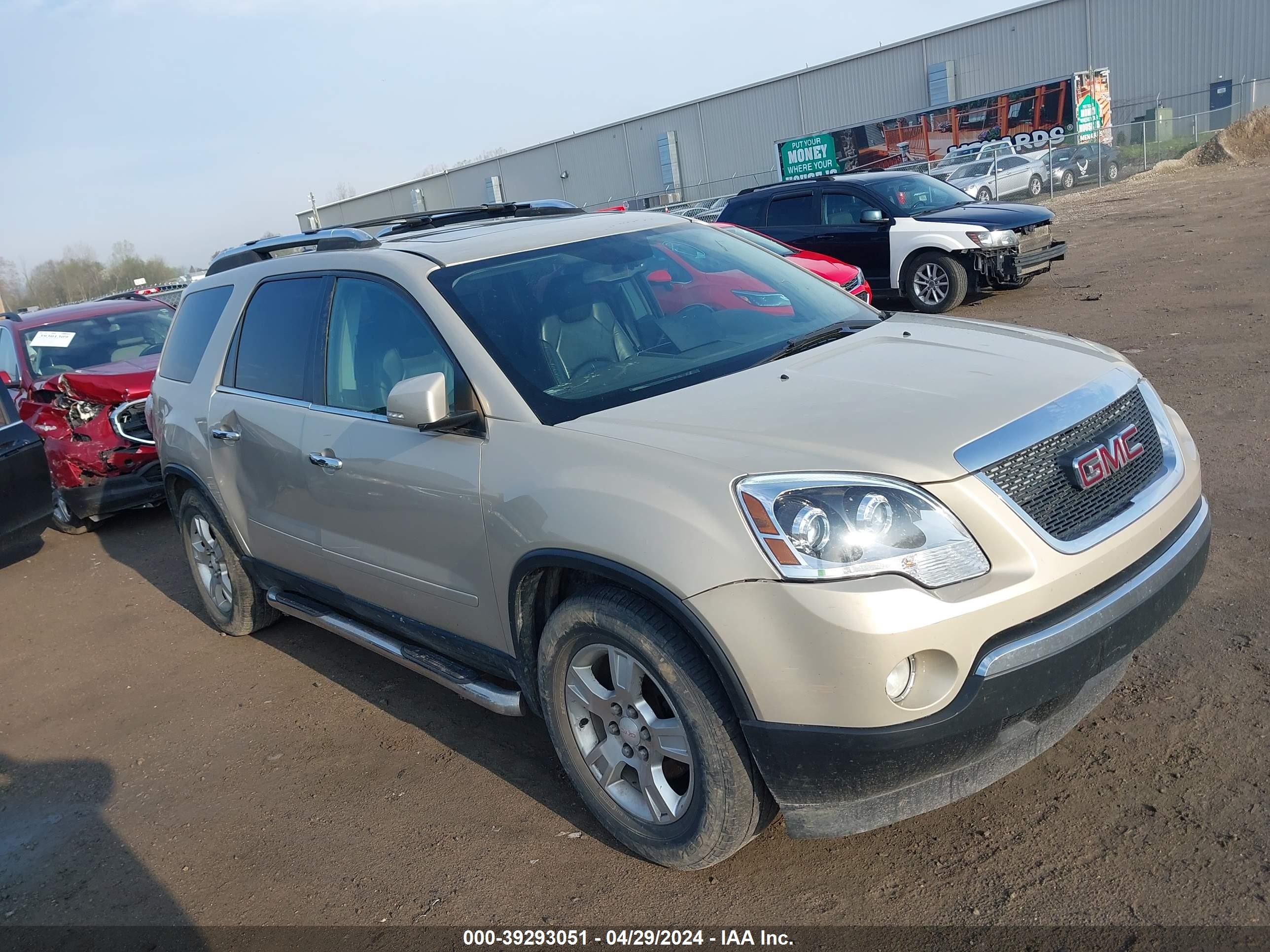 gmc acadia 2008 1gkev23798j168161