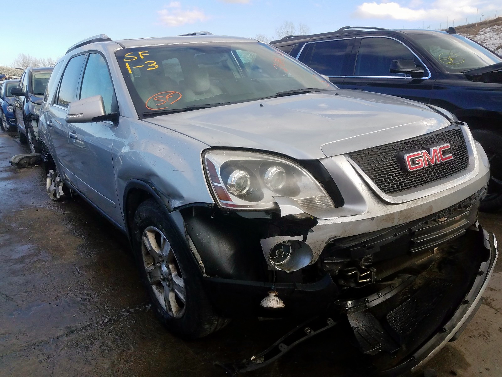 gmc acadia slt 2009 1gkev23d69j179903