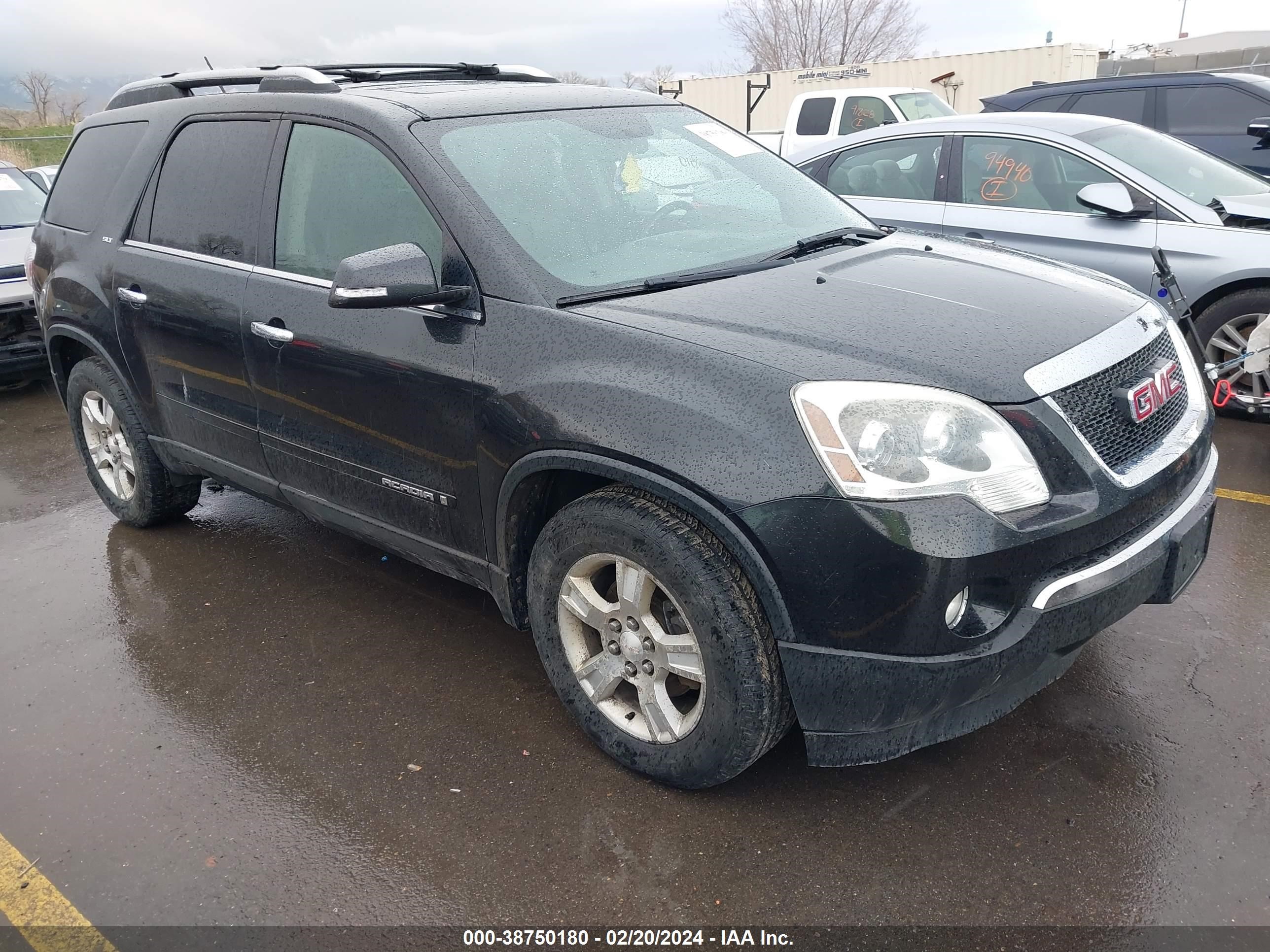 gmc acadia 2008 1gkev33728j120068