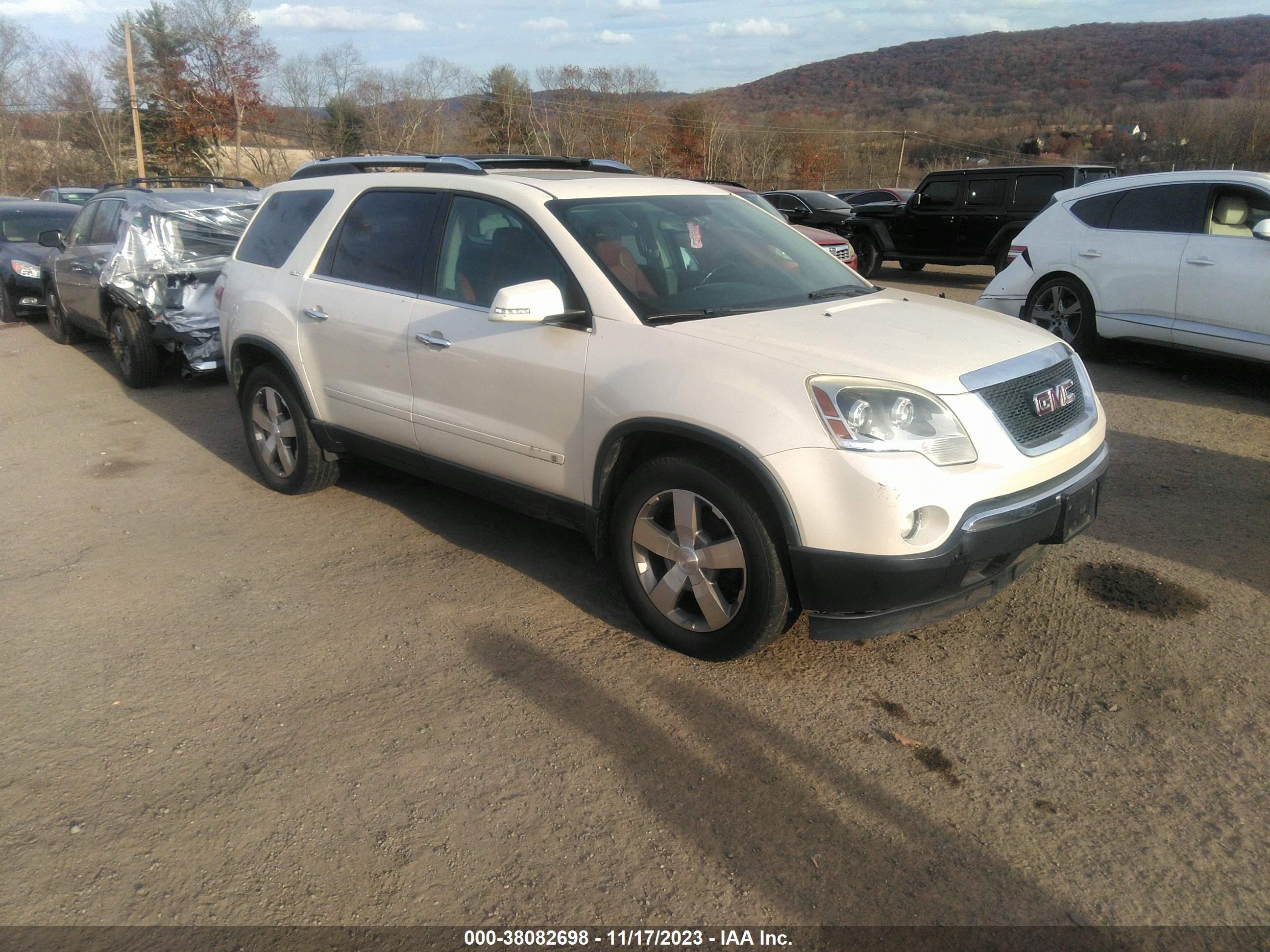 gmc acadia 2009 1gkev33d09j160012