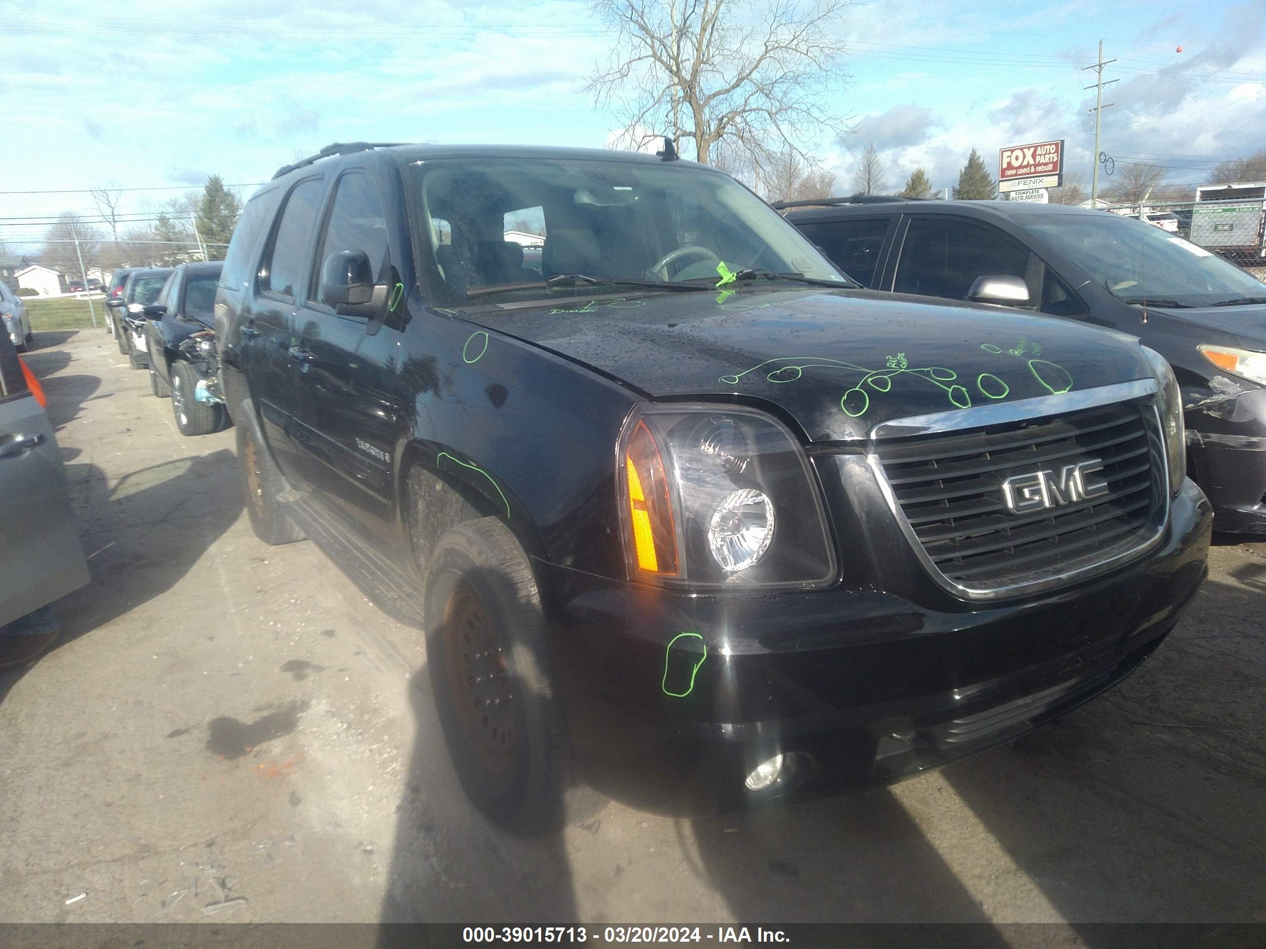 gmc yukon 2008 1gkfk130x8r252890