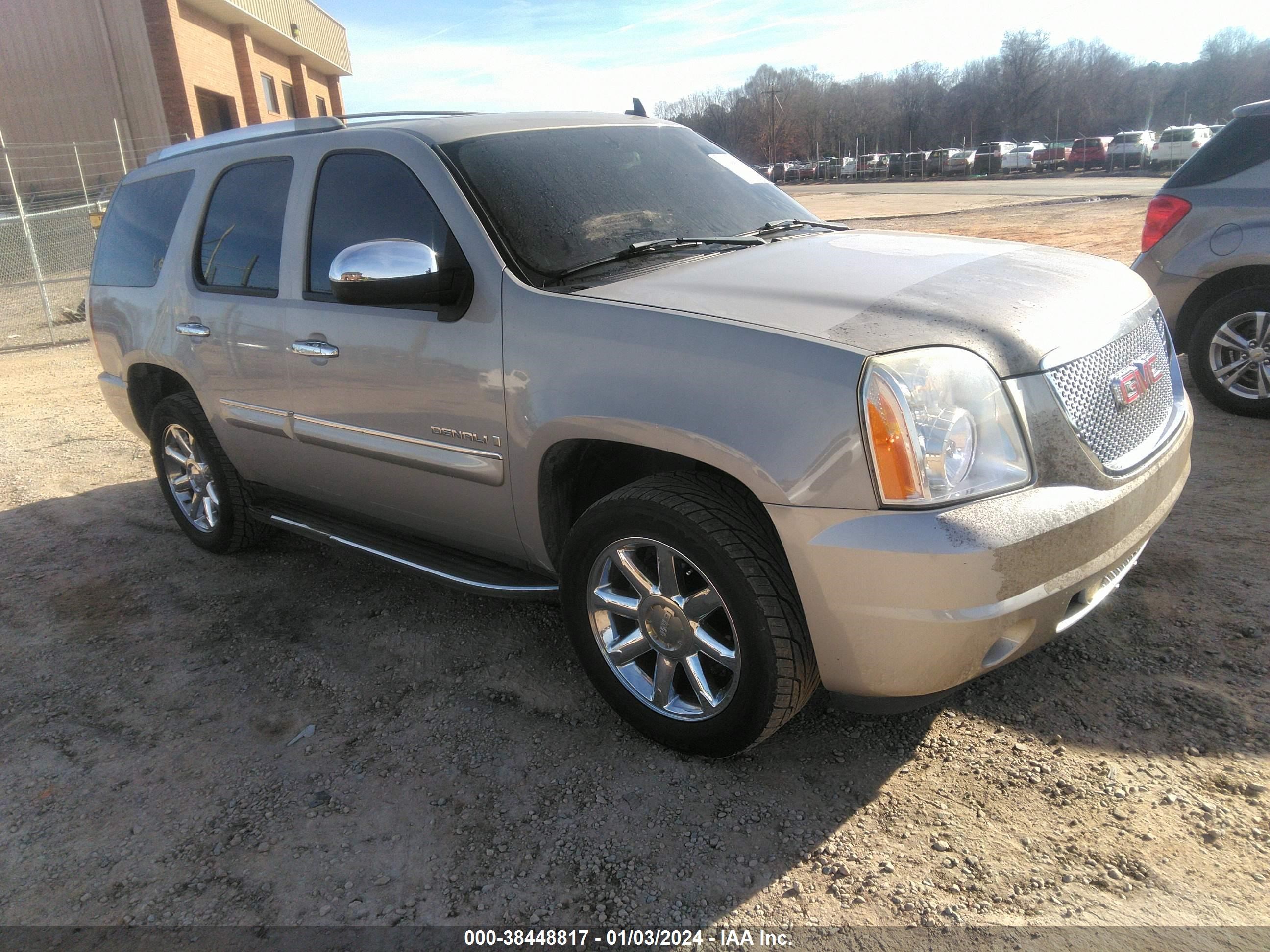 gmc yukon 2007 1gkfk63837j339255