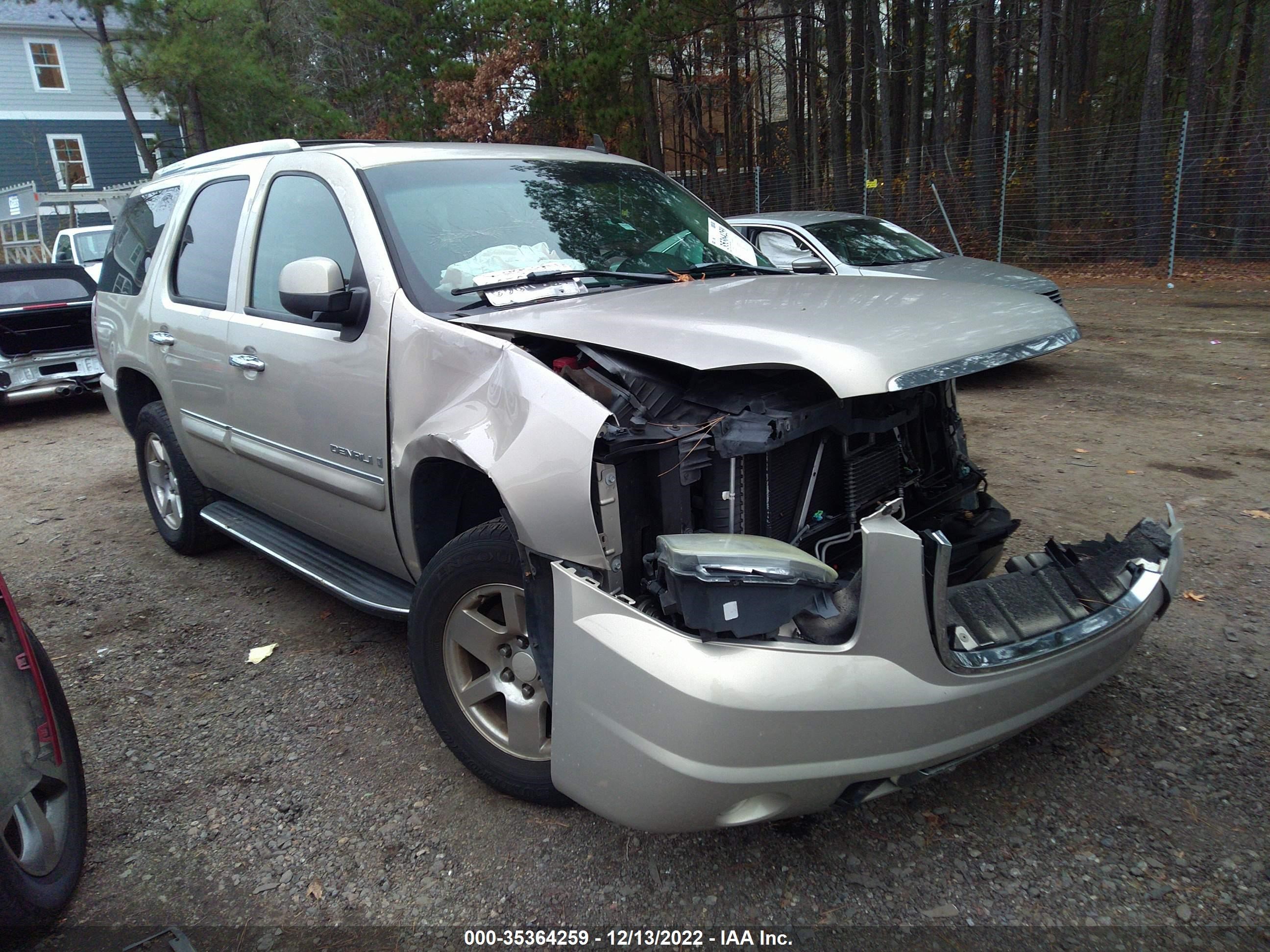 gmc yukon 2007 1gkfk63847j309696