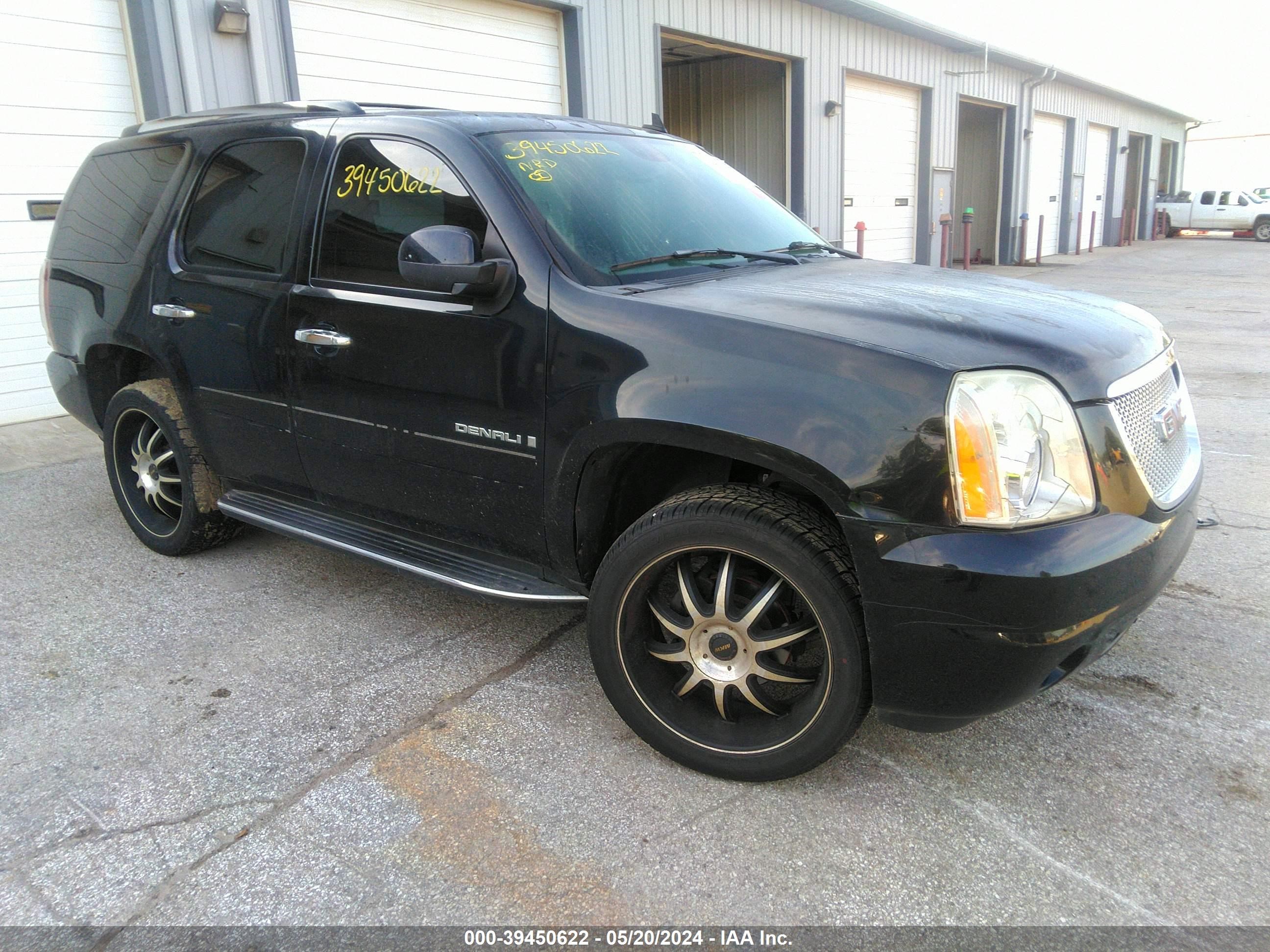 gmc yukon 2007 1gkfk63857j336597