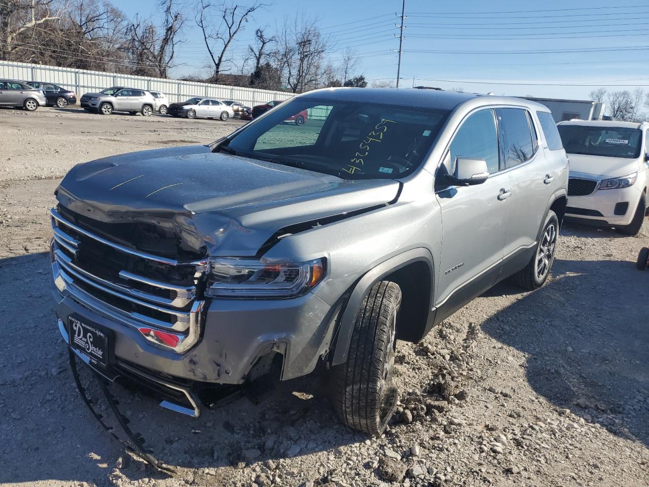 gmc acadia 2023 1gkknkl43pz149940