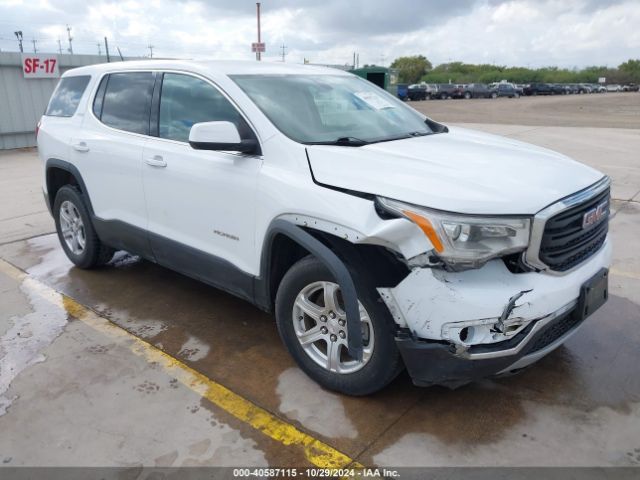 gmc acadia 2017 1gkknkla1hz296197