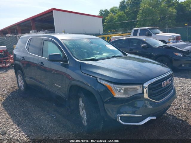 gmc acadia 2019 1gkknkla1kz282310