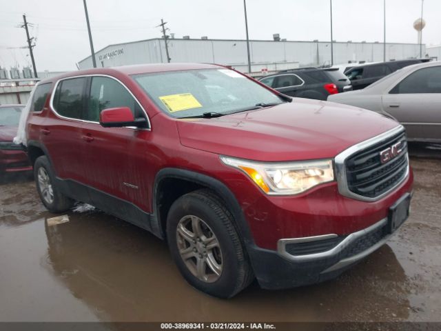 gmc acadia 2019 1gkknkla1kz291900