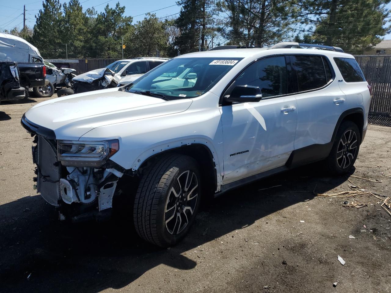 gmc acadia 2021 1gkknkla1mz177009