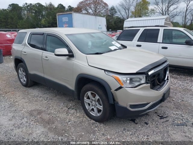 gmc acadia 2017 1gkknkla2hz176330