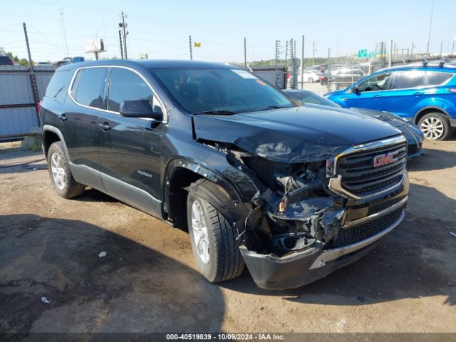 gmc acadia 2019 1gkknkla2kz106592