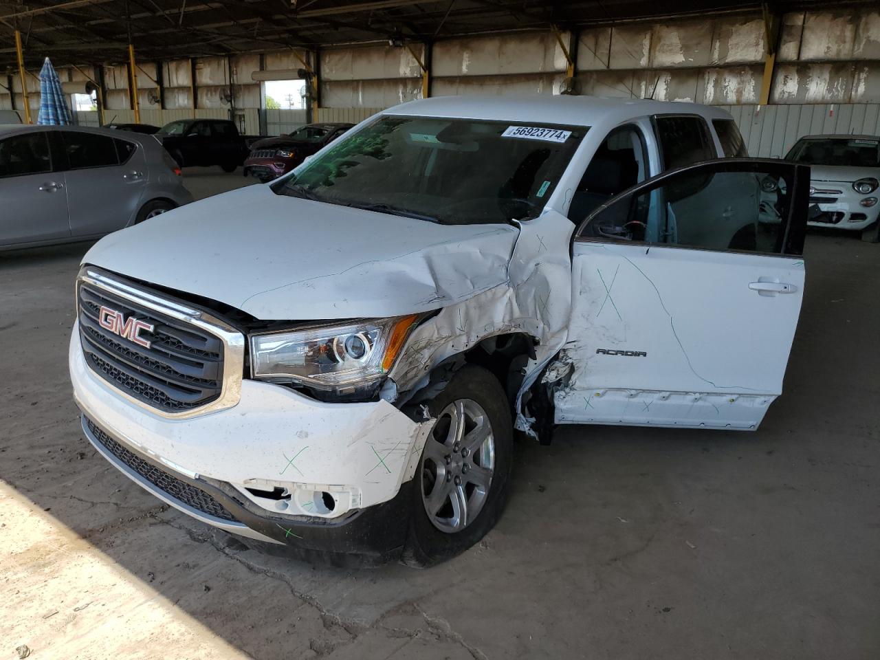 gmc acadia 2019 1gkknkla2kz206000