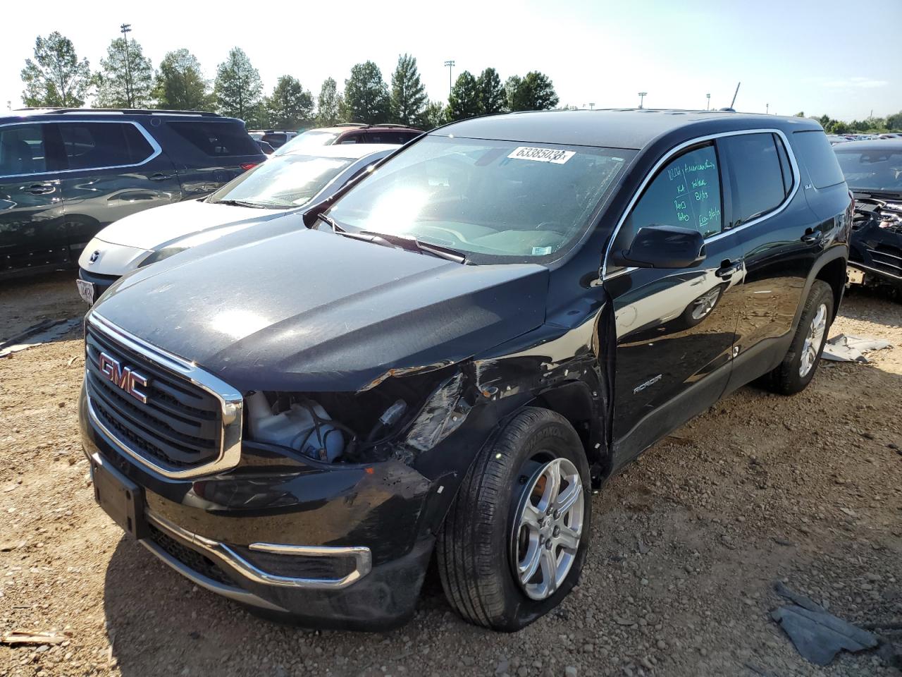 gmc acadia 2018 1gkknkla4jz240132