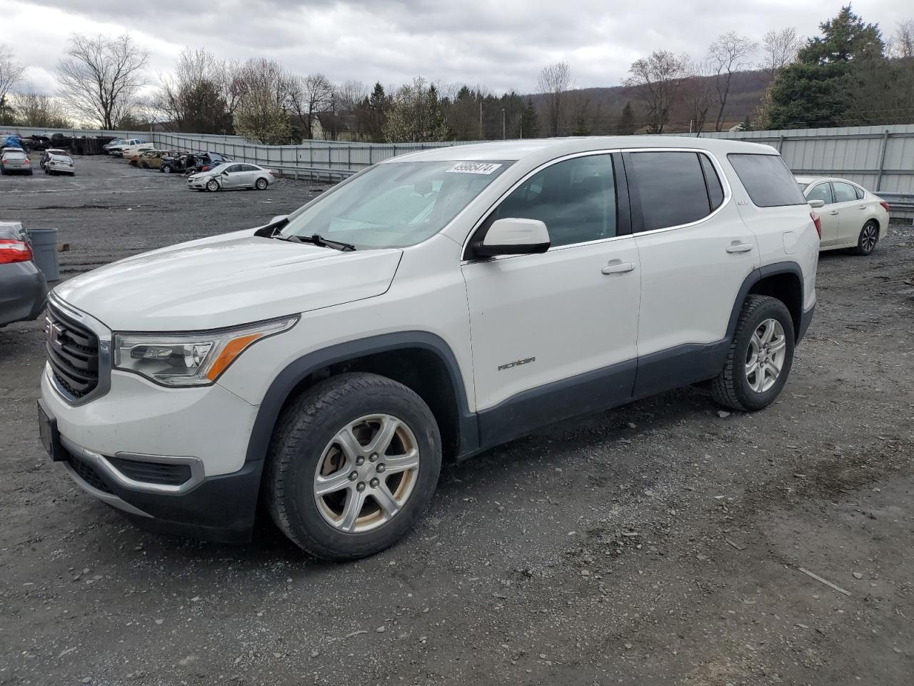 gmc acadia 2018 1gkknkla5jz127077