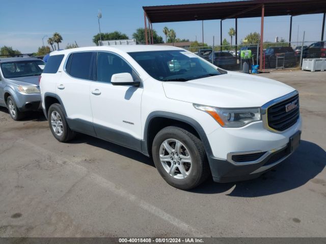 gmc acadia 2017 1gkknkla6hz151009