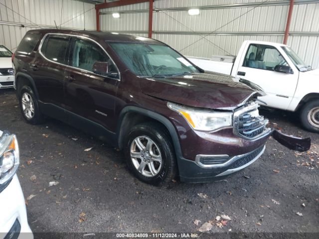 gmc acadia 2018 1gkknkla6jz163408