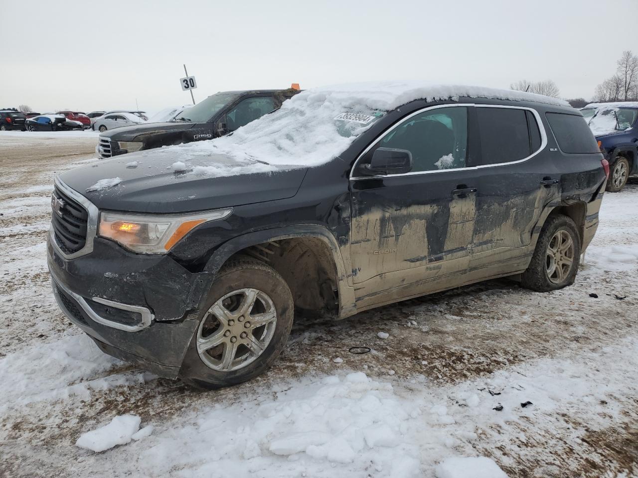 gmc acadia 2019 1gkknkla7kz288029