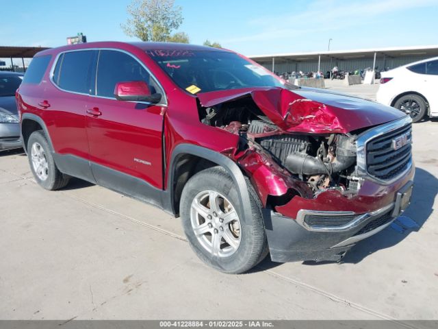 gmc acadia 2018 1gkknkla8jz240358