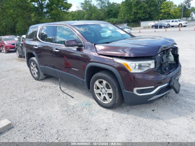 gmc acadia 2017 1gkknkla9hz272455