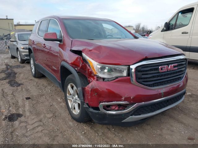 gmc acadia 2017 1gkknklaxhz258113