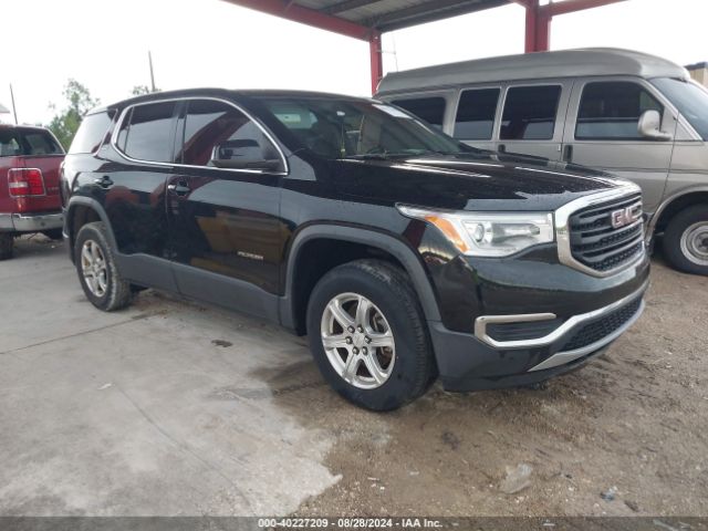 gmc acadia sle 2018 1gkknklaxjz191373