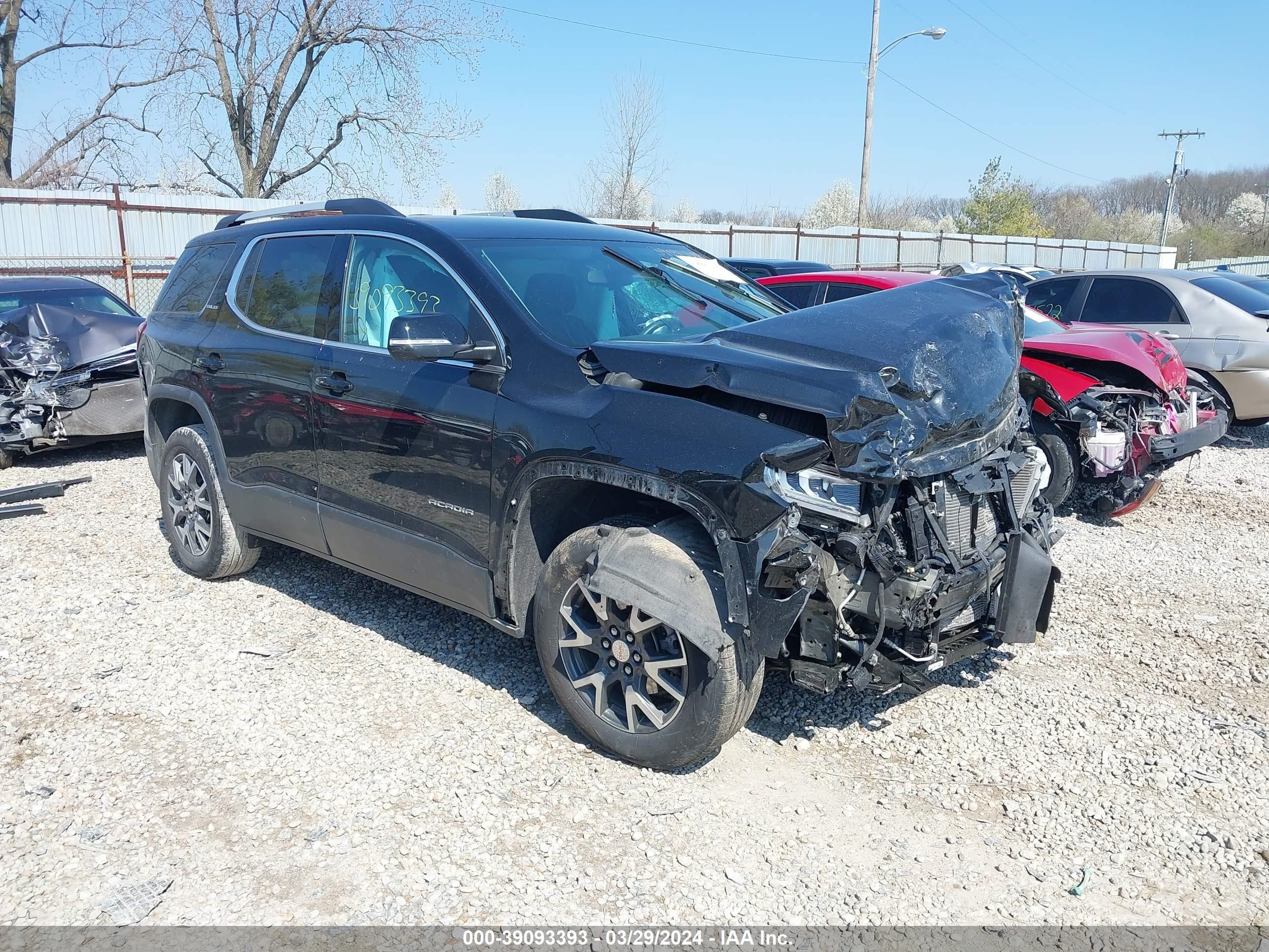 gmc acadia 2021 1gkknkls0mz189287