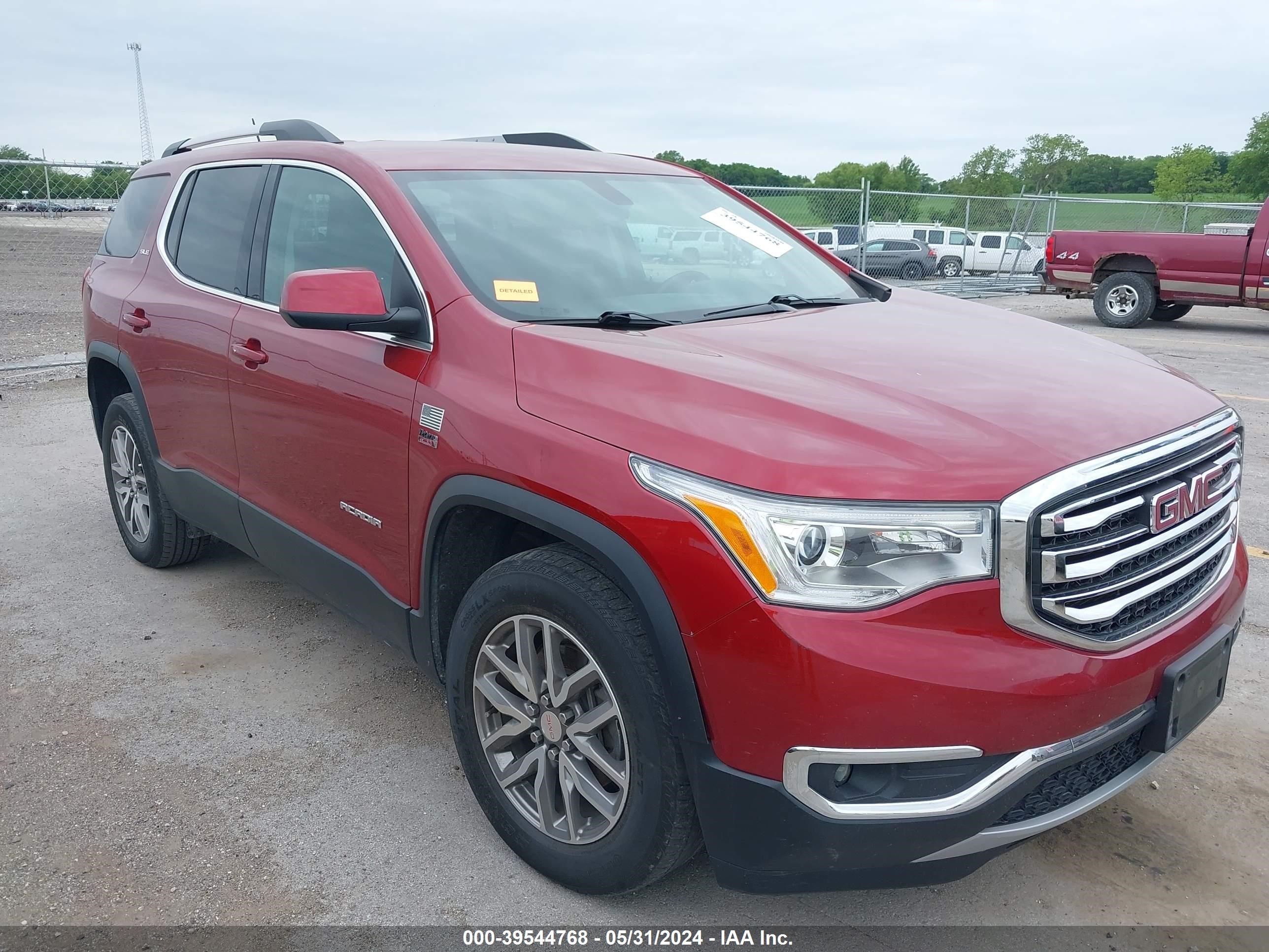 gmc acadia 2019 1gkknlls1kz218525