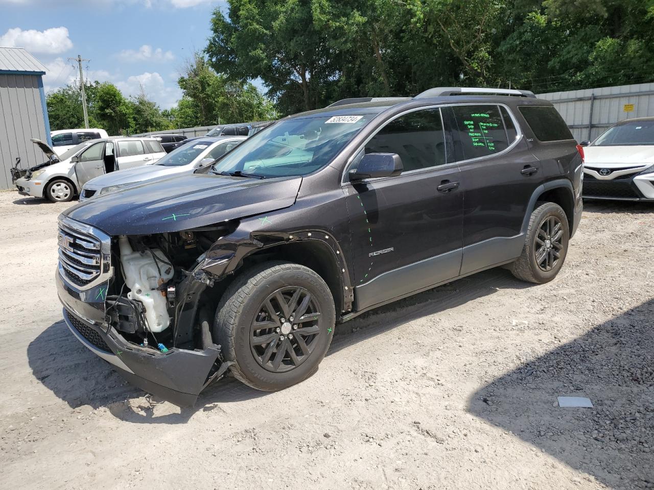 gmc acadia 2018 1gkknmls2jz157853