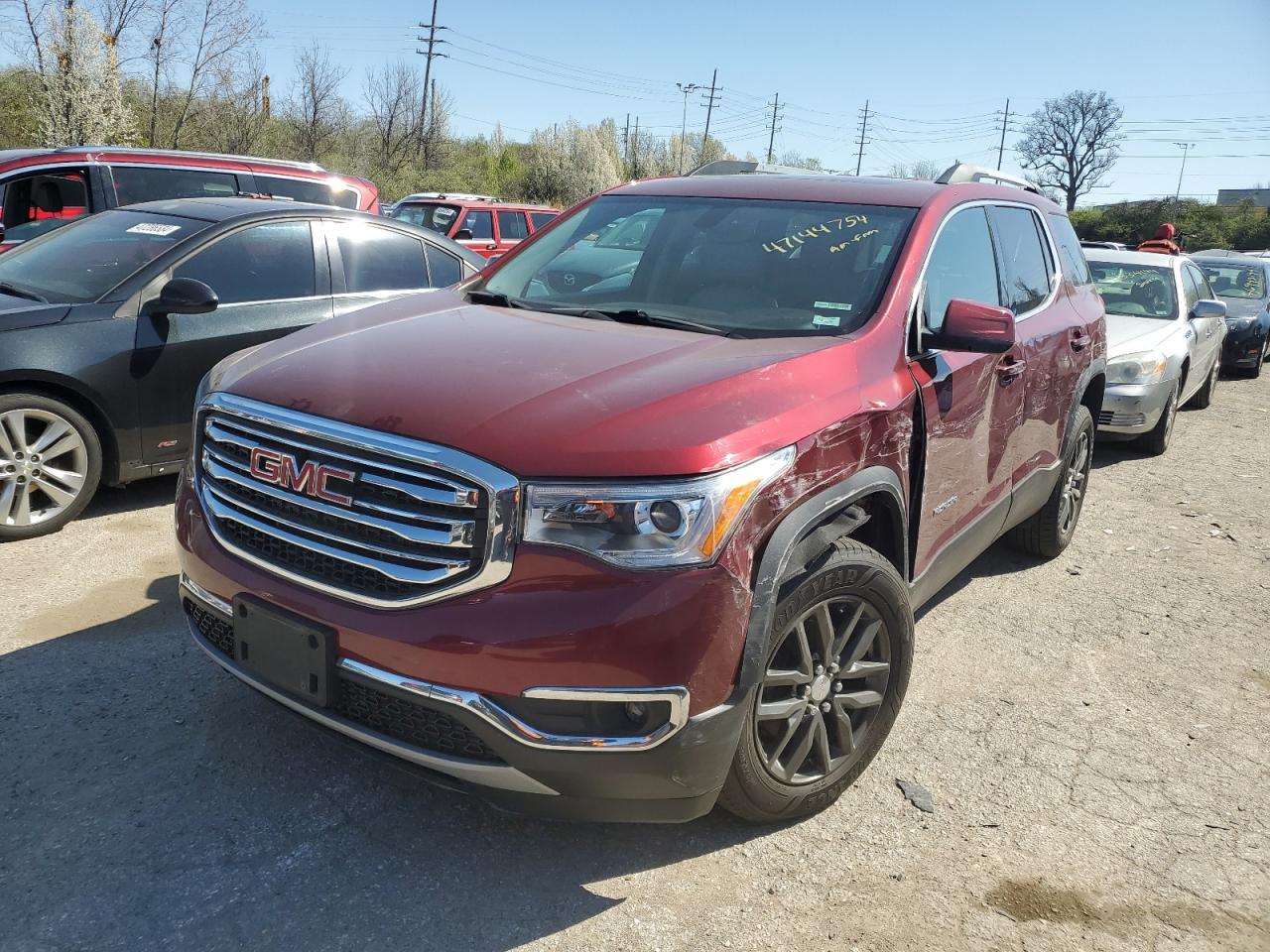 gmc acadia 2018 1gkknmls3jz119371