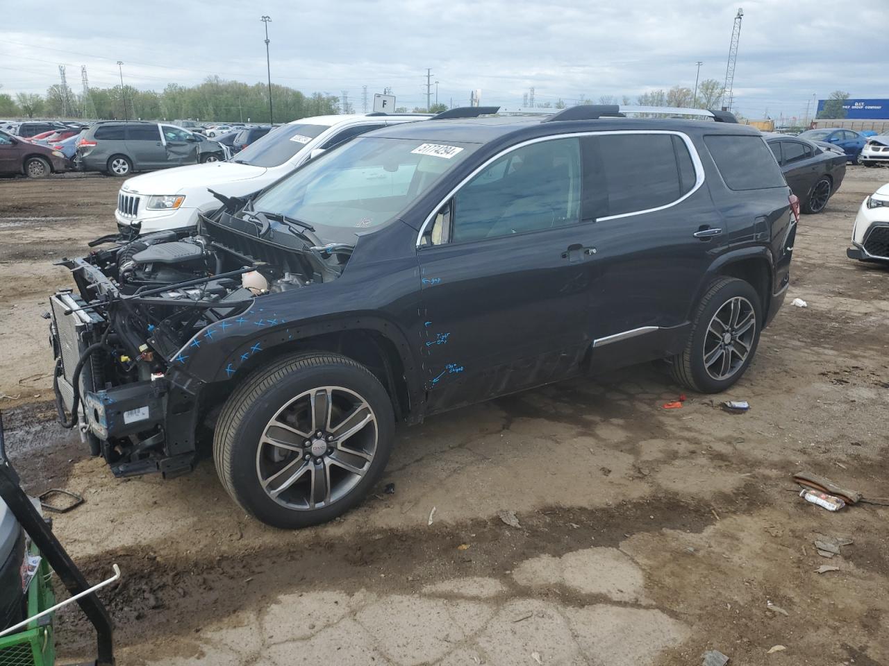 gmc acadia 2017 1gkknpls7hz320055