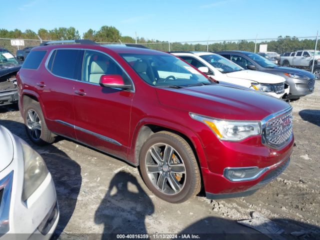 gmc acadia 2018 1gkknpls7jz179865