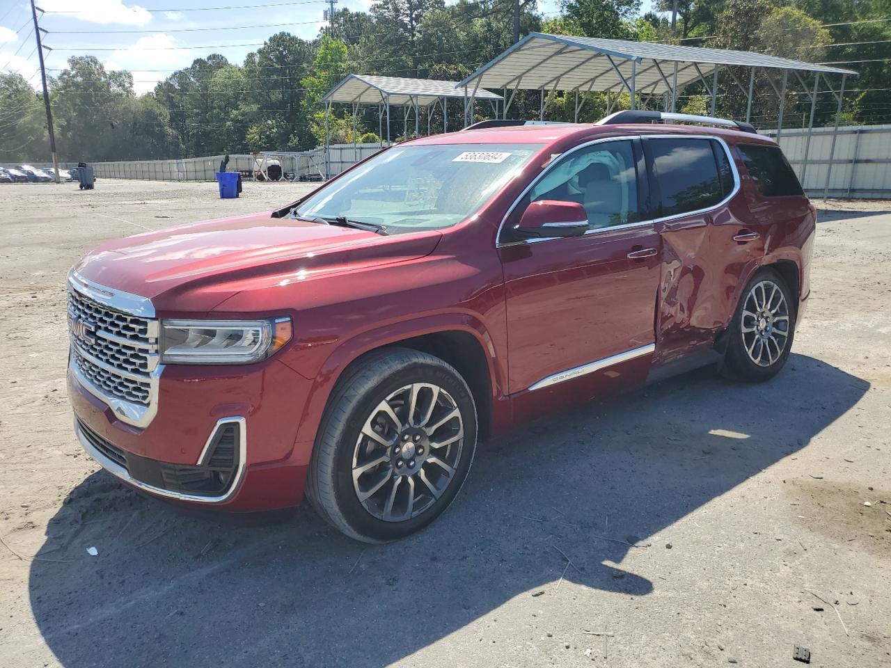 gmc acadia 2020 1gkknpls8lz210849