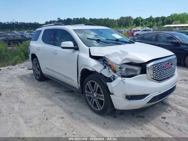 gmc acadia 2018 1gkknplsxjz152577