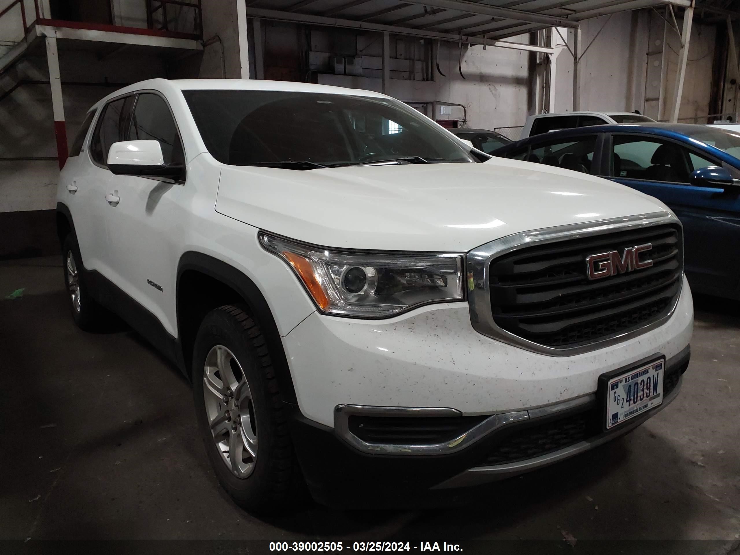 gmc acadia 2019 1gkknrla7kz284975