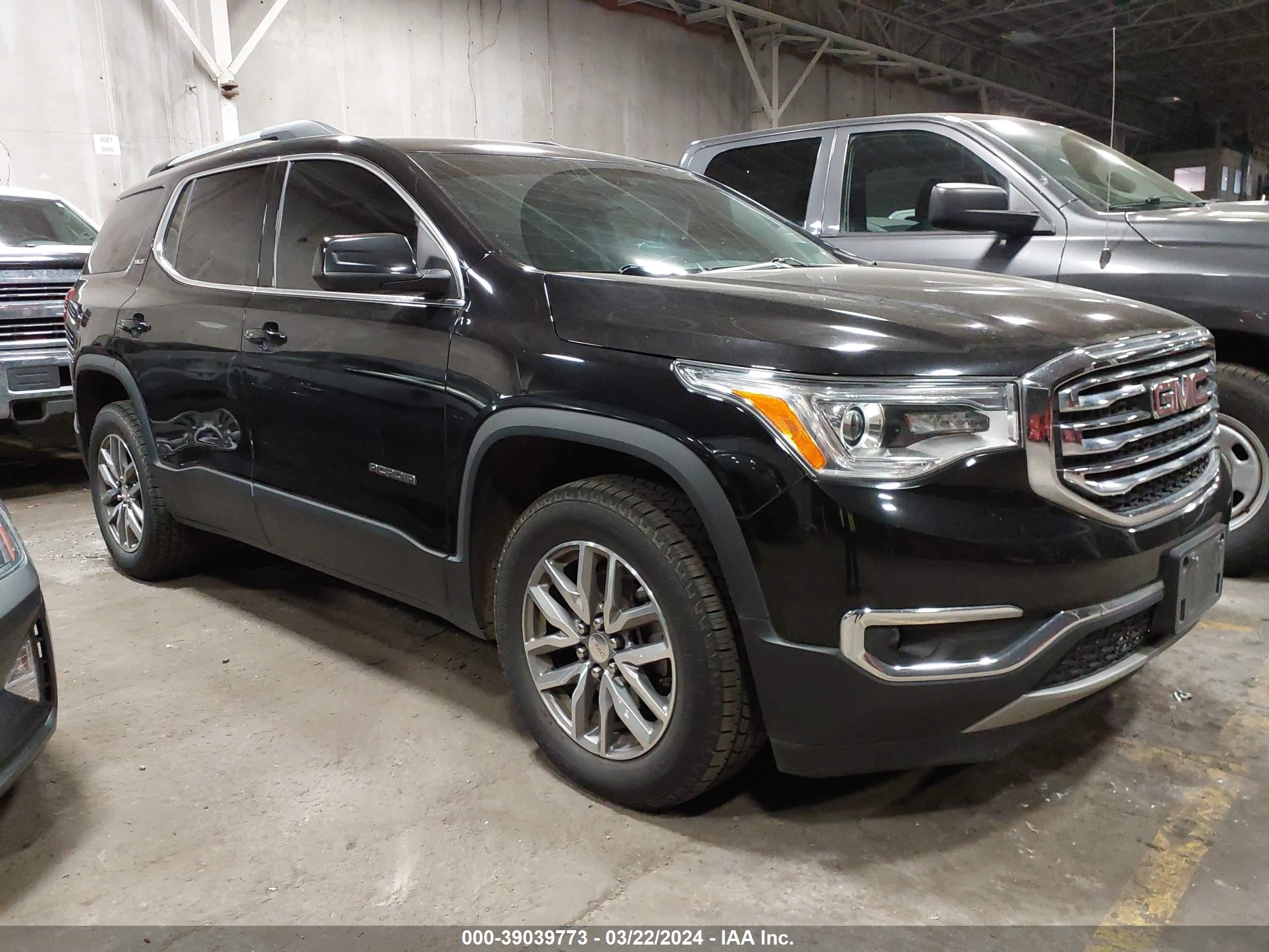 gmc acadia 2018 1gkknsls7jz156752