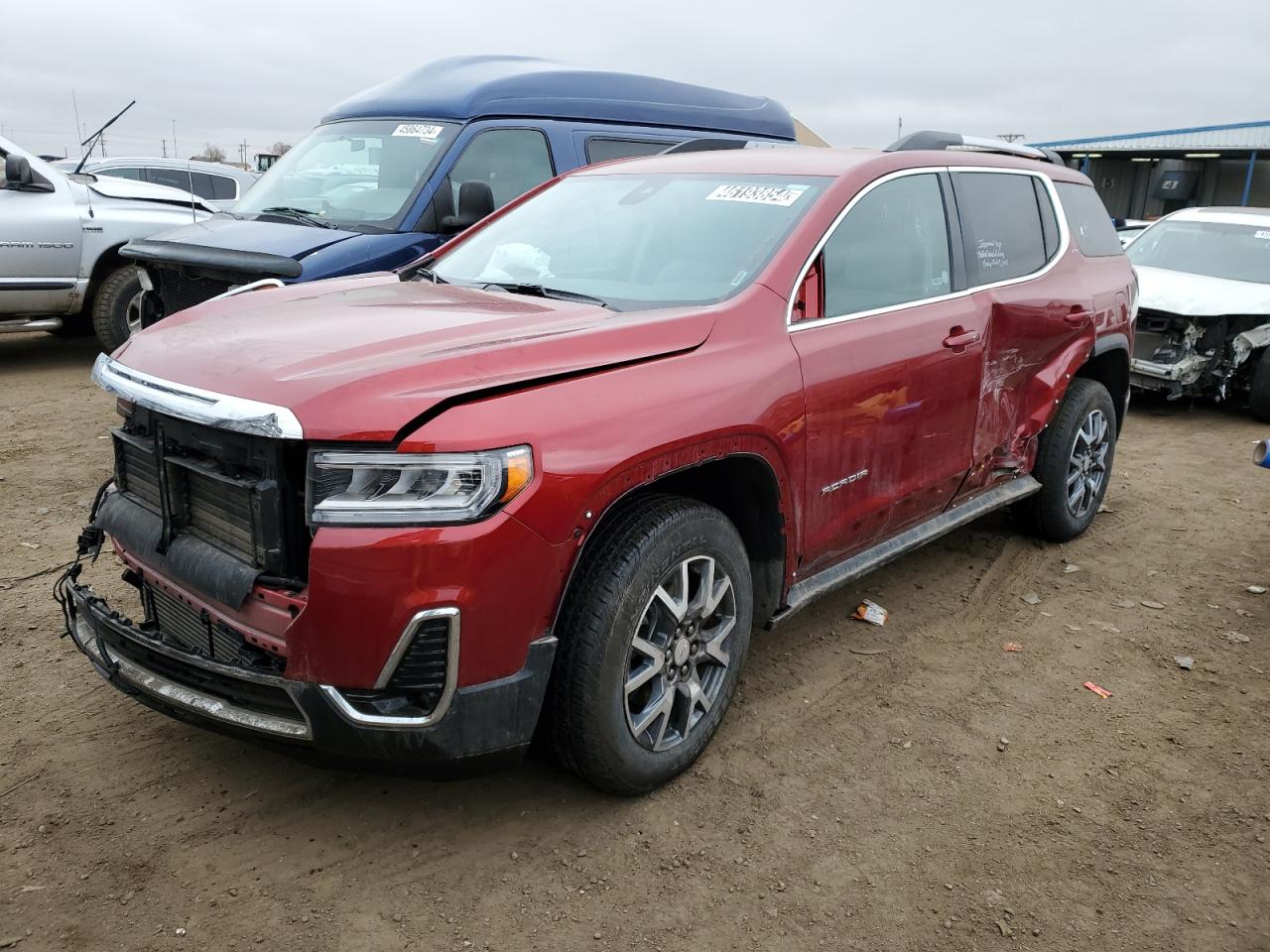 gmc acadia 2023 1gkknul49pz256258