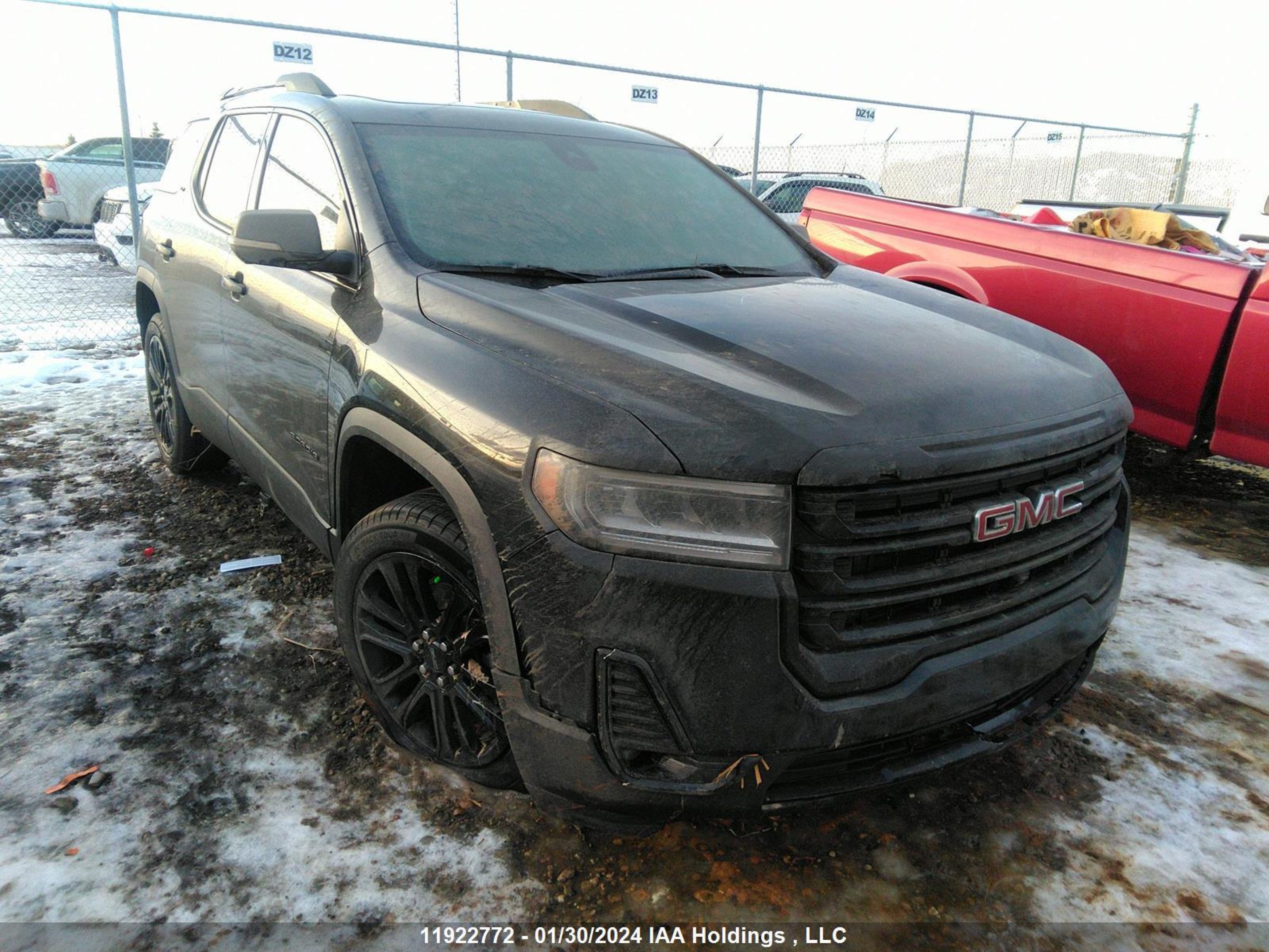 gmc acadia 2023 1gkknuls3pz233234