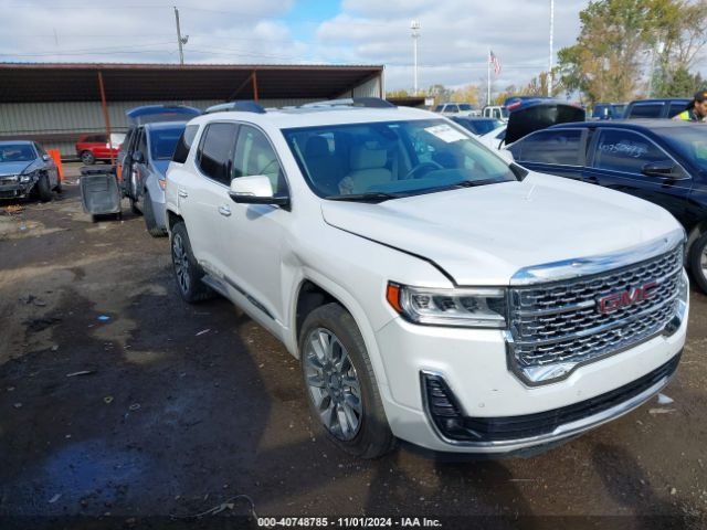 gmc acadia 2021 1gkknxls6mz155819