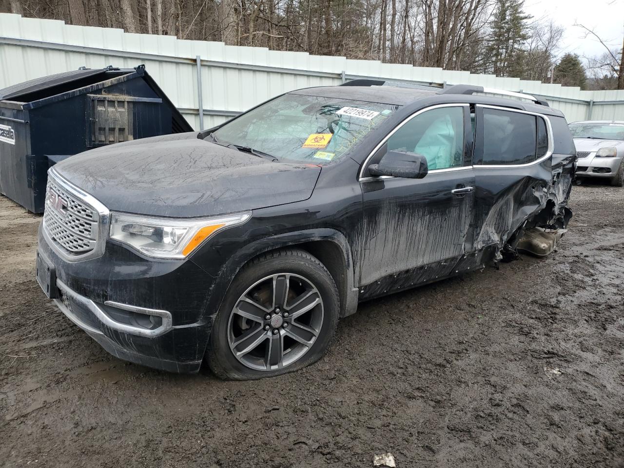 gmc acadia 2017 1gkknxls8hz176435