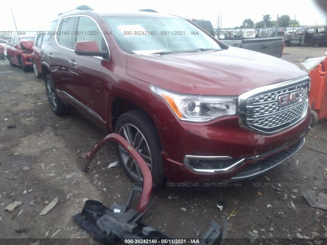 gmc acadia 2018 1gkknxlsxjz205245