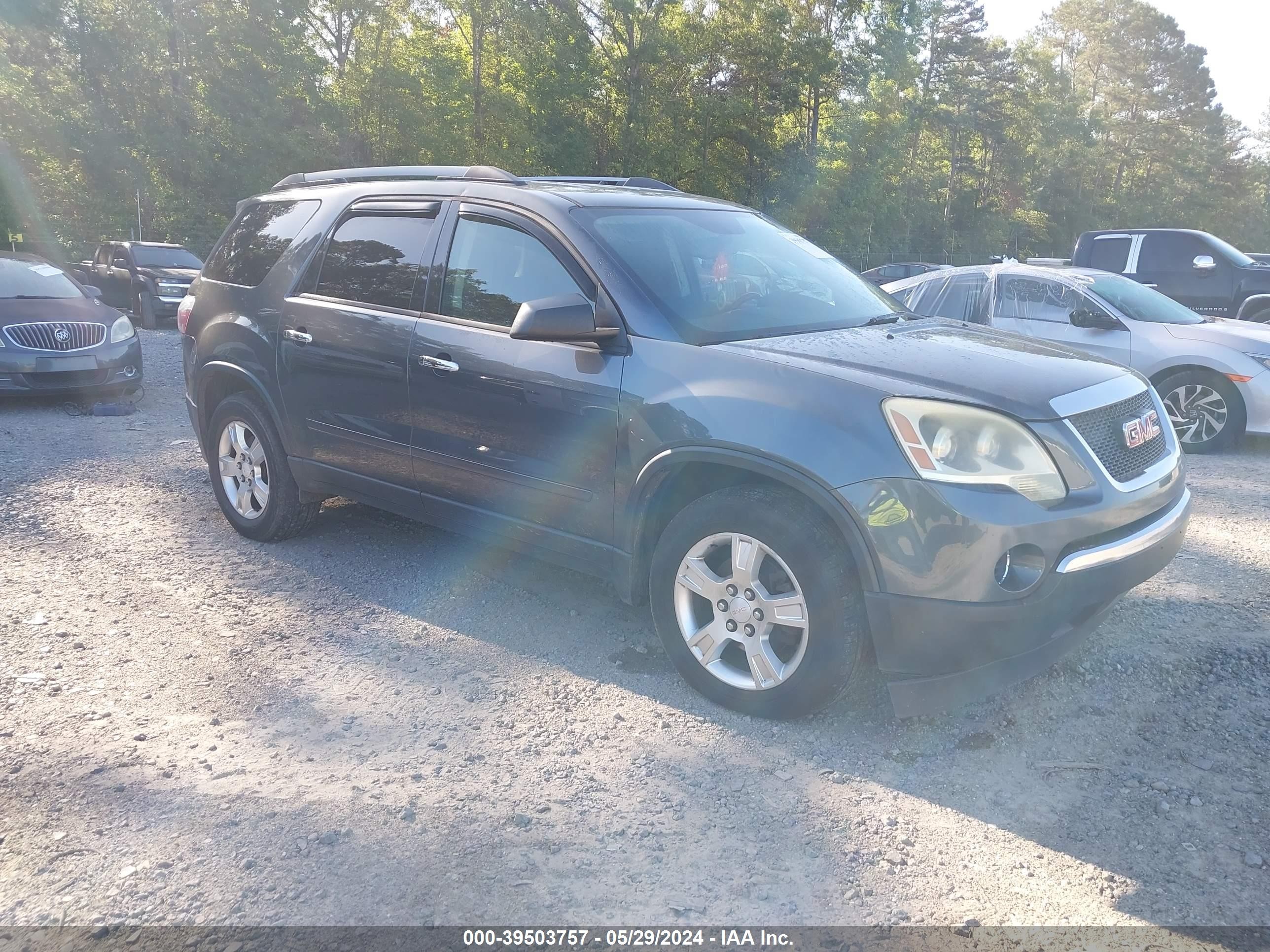 gmc acadia 2011 1gkkrned0bj136296