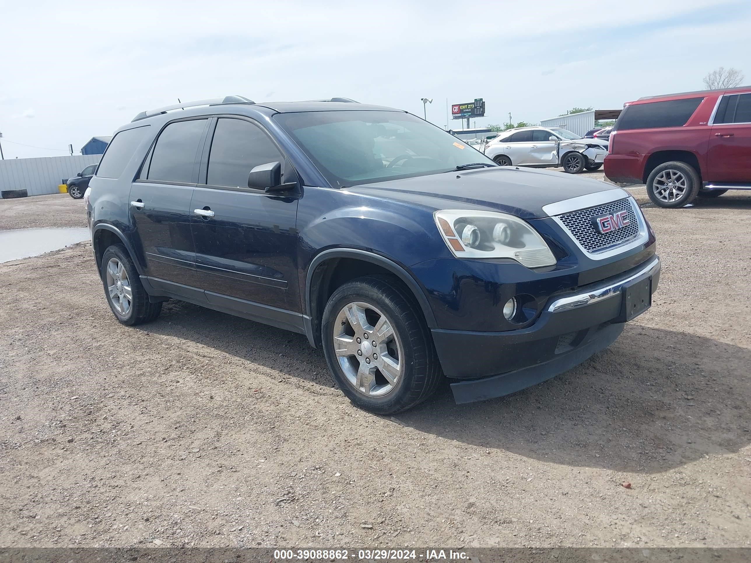 gmc acadia 2012 1gkkrned1cj176372