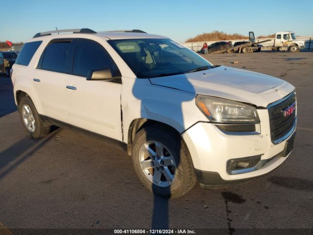 gmc acadia 2016 1gkkrned1gj276185