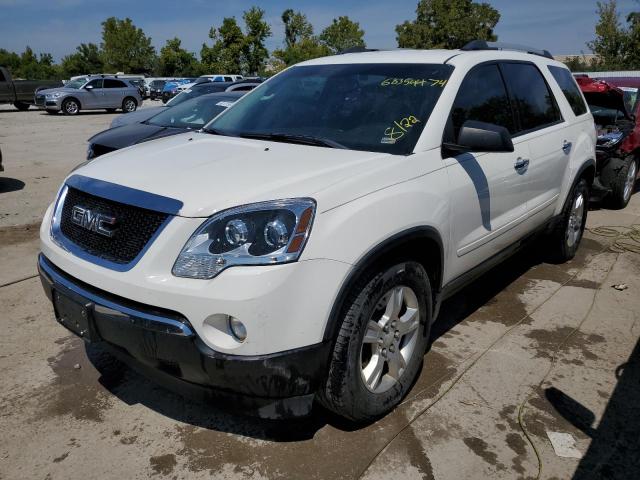 gmc acadia sle 2012 1gkkrned6cj120329