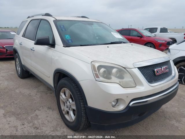 gmc acadia 2012 1gkkrned6cj163794