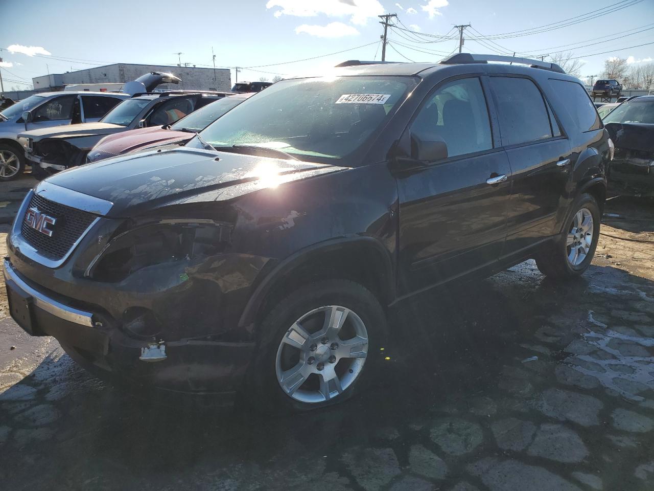 gmc acadia 2012 1gkkrned6cj173242