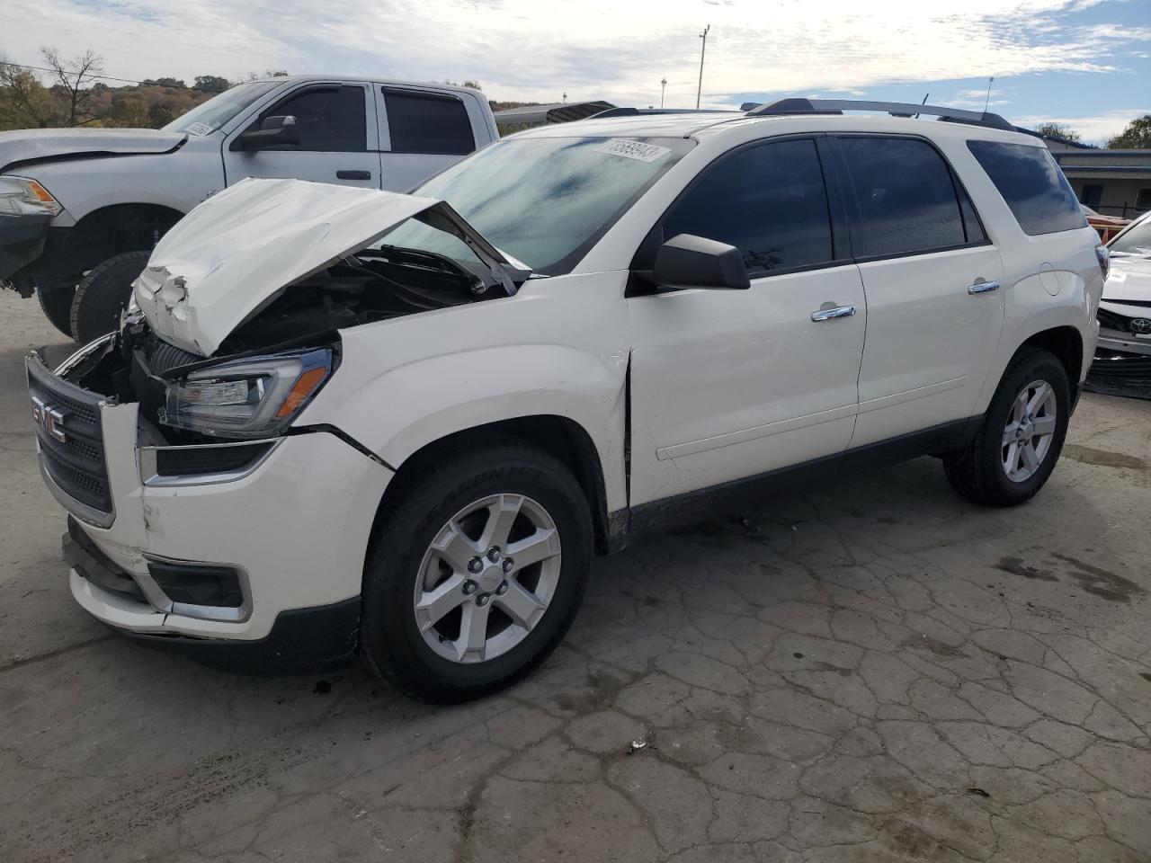 gmc acadia 2014 1gkkrned7ej191283