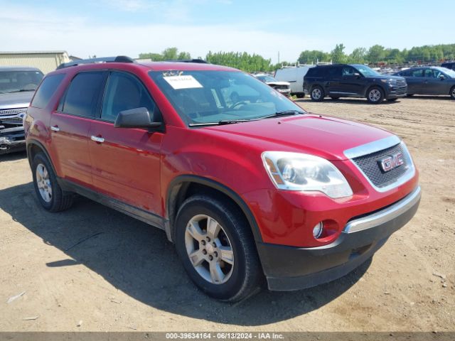 gmc acadia 2012 1gkkrped2cj394512